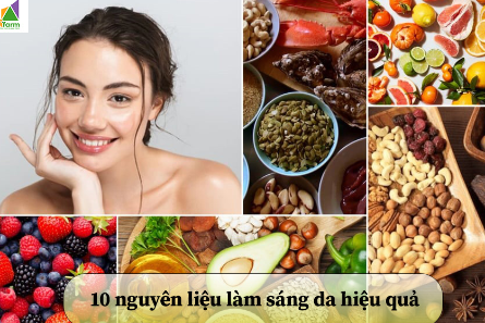 Mách bạn Top 10 nguyên liệu thiên nhiên làm sáng da hiệu quả