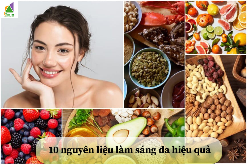 top 10 nguyên liệu làm sáng da hiệu quả